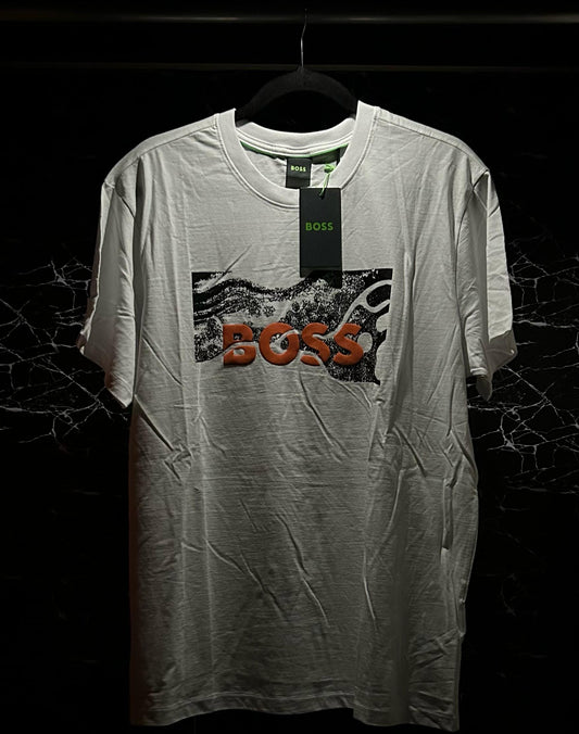 Playera Blanca BOSS
